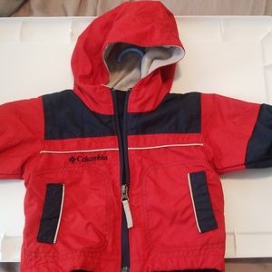 Columbia baby boy windbreaker coat 6 mos